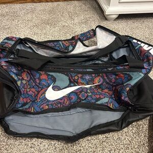 Multicolored, Nike duffel bag